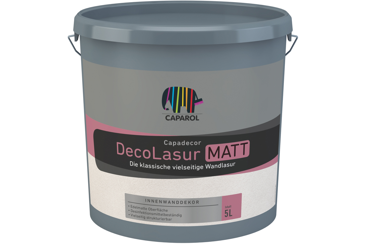 Capamix Deco Lasur matt Grundpr. 5,0 lt CxMix Farbton HBW 70-100